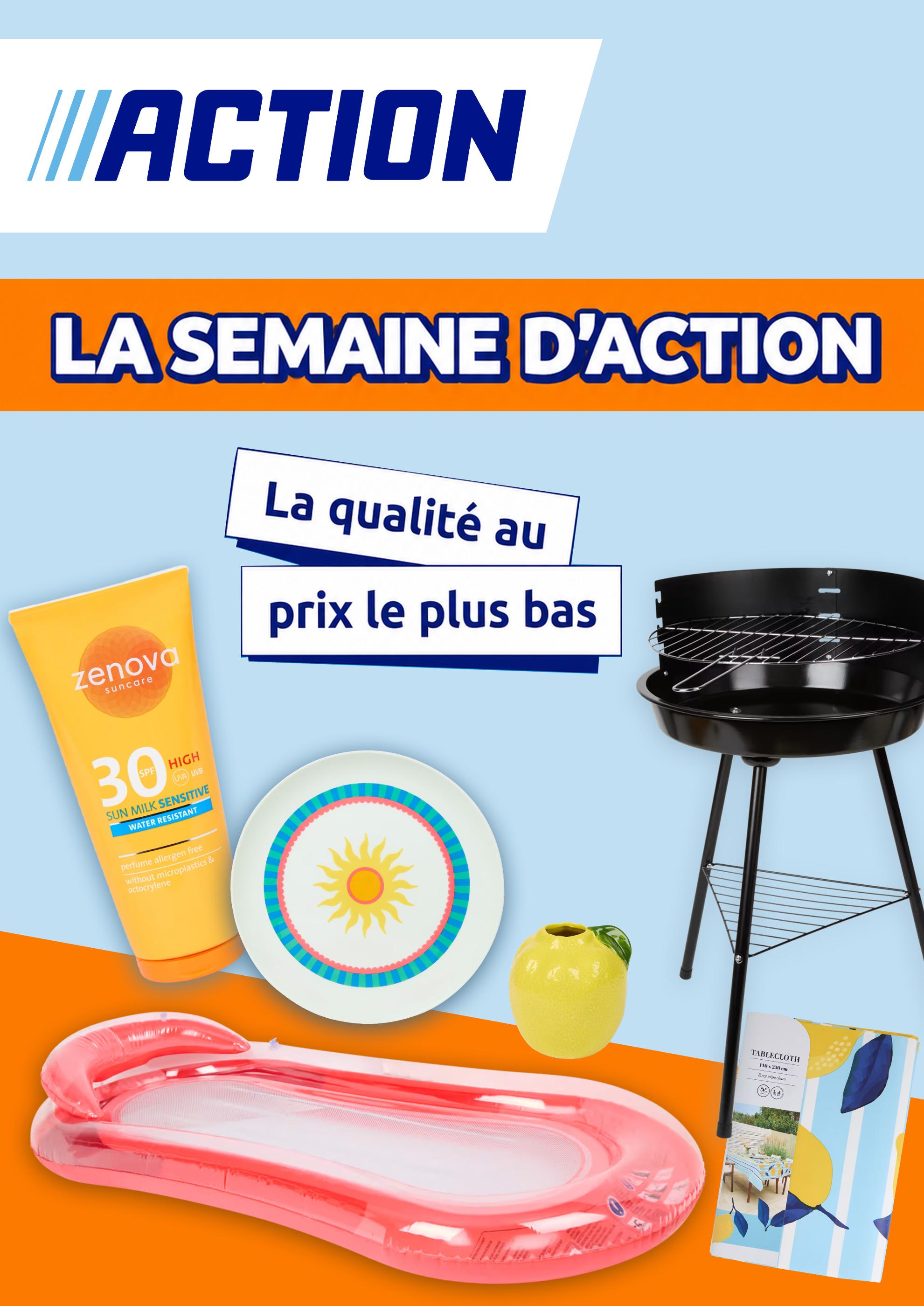 Prospectus Action à Lavérune, "LA SEMAINE D'ACTION", 1 page, 08/07/2026 - 14/07/2026